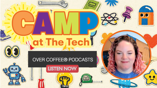 CAMP at The Tech Over Coffee Podcast Listen Now graphic